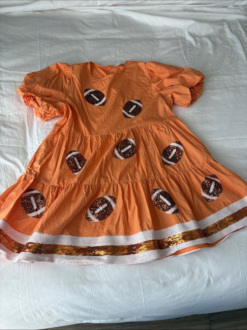 Ladies Football Sequin Party Dress
